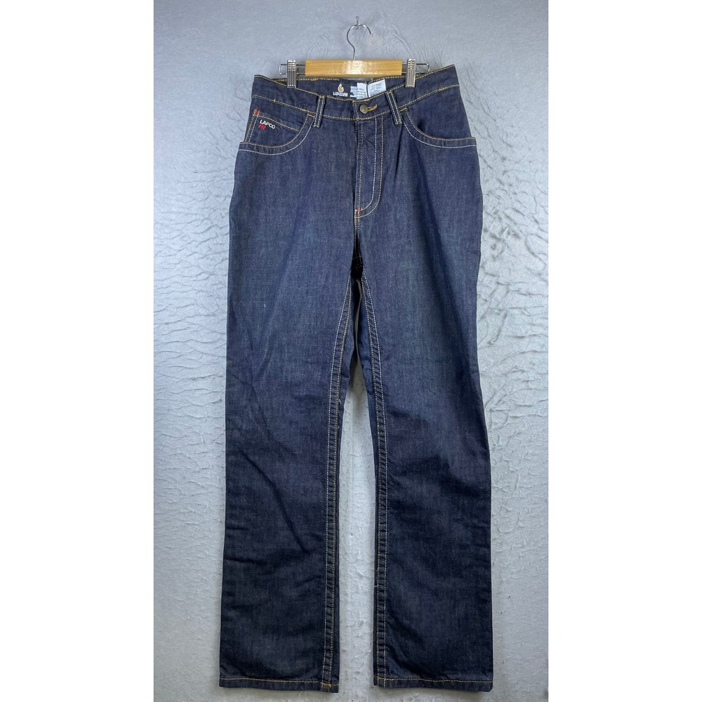 LAPCO FR Modern Jean Men 29x31 Dark Blue New Flame Resistant Workwear CAT 2 2112